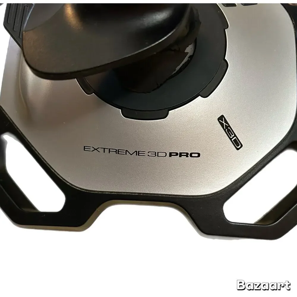 Logitech Extreme 3D Pro USB Wired PC Flight Joystick Controller Black/Silver